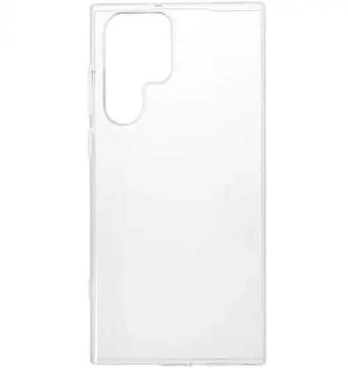 Protectie Spate Devia Shark Series pentru Samsung Galaxy S22 Ultra (Transparent)