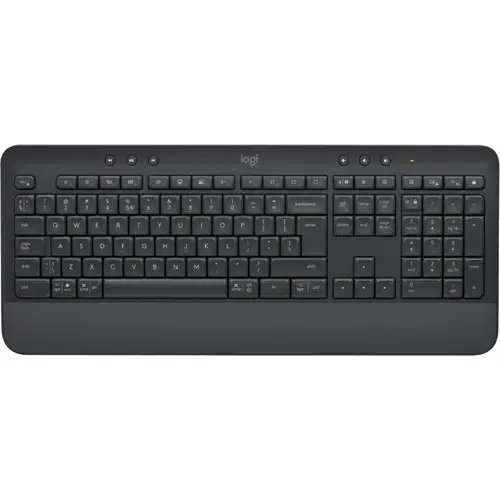 Tastatura Wireless Logitech Signature K650, Bluetooth, US INT (Negru)