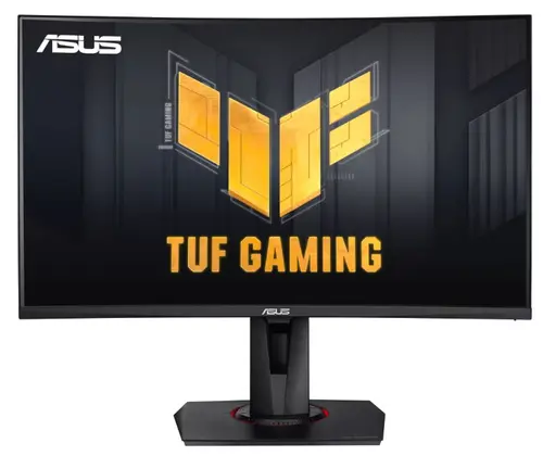 Monitor Gaming IPS LED ASUS TUF 27inch VG27VQM, Full HD (1920 x 1080), HDMI, DisplayPort, AMD FreeSync, Ecran Curbat, Pivot, Boxe, 240 Hz, 1 ms (Negru)