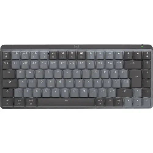Tastatura Wireless Logitech MX Mechanical Mini for Mac, Bluetooth Illuminated Performance, US INT (Negru)