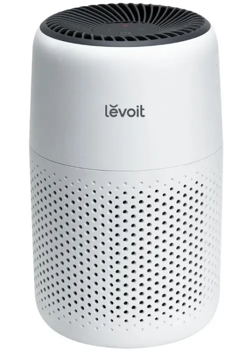 Purificator de aer Levoit Core Mini, Filtru 3 in 1 True HEPA H13, Mod Auto, Panou Comanda Touch Screen (Alb)
