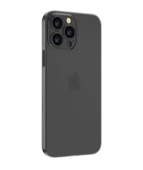 Protectie spate Devia Wing Series Ultra Thin pentru Apple iPhone 14 Pro (Negru Mat)