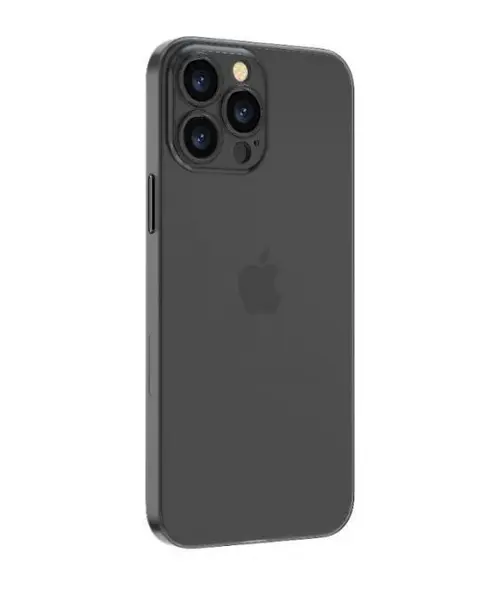 Protectie spate Devia Wing Series Ultra Thin pentru Apple iPhone 14 Pro (Negru Mat)