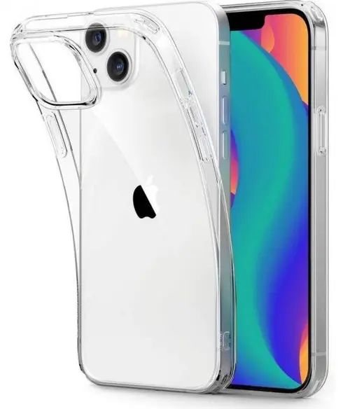 Protectie spate Devia Naked pentru Apple iPhone 14 Plus (Transparent)