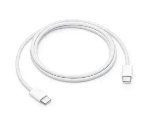 Cablu de date Apple MQKJ3ZM/A, USB Type-C, 60 W, 1m (Alb)