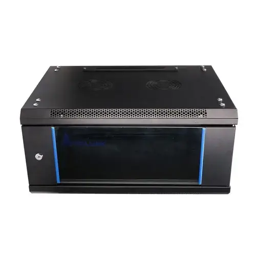 Dulap montat pe perete, Extralink, 4U 600X600 (Negru)