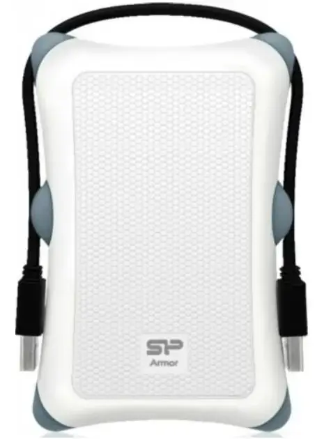 HDD Extern Silicon Power Aromor A30, 2TB, USB 3.0 (Alb)