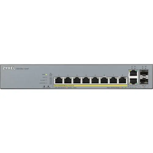 Switch ZyXEL GS1350-12HP 12 porturi