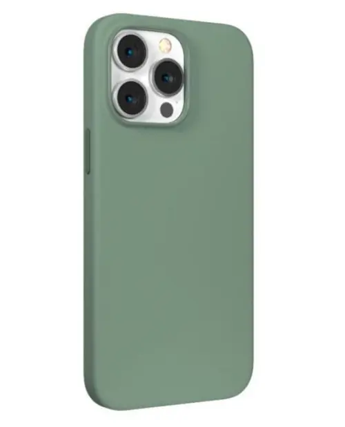 Protectie Spate Devia Nature Series pentru Apple iPhone 14 (Verde)