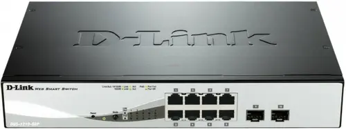 Switch D-Link Gigabit DGS-1210-08P, 8 porturi