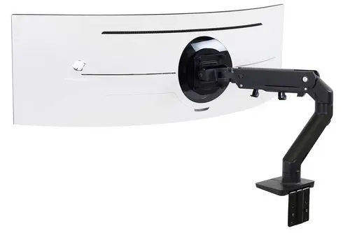 Suport monitor pentru birou Ergotron HX 45-647-224, Rotire 180, 19.1kg (Negru)