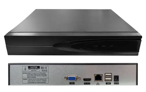 NVR cu 1 Canal Besnt BS-N08P, H.265, 1080P, 5MP (Negru)