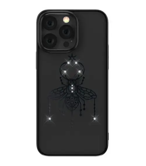 Protectie Spate Devia Summer Series Protective pentru Apple iPhone 14 Pro (Negru)