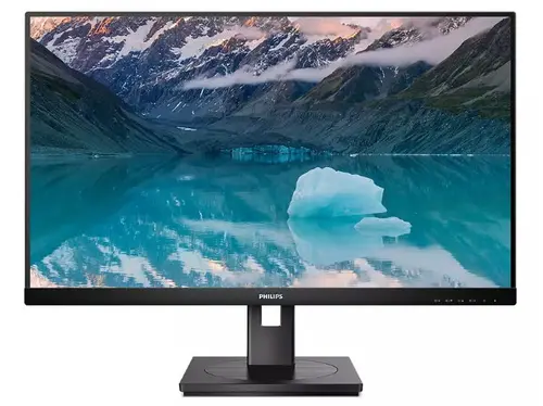 Monitor VA LED Philips S Line 23.8inch 242S9JML/00, Full HD (1920 x 1080), VGA, DVI, HDMI, DisplayPort, AMD FreeSync, Pivot, Boxe (Negru)