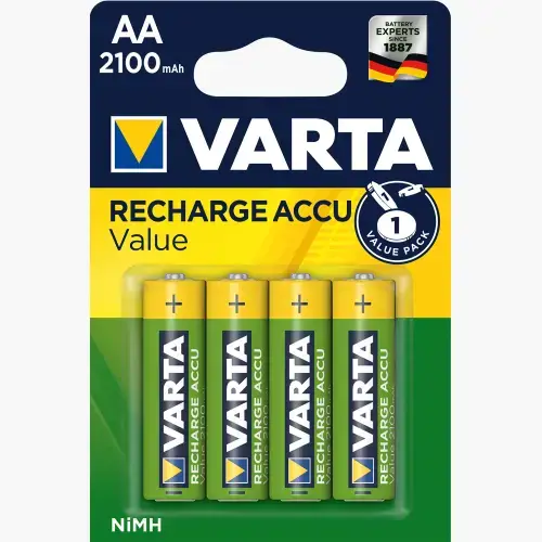 Acumulatori AA 2100mAh, 4 buc Varta