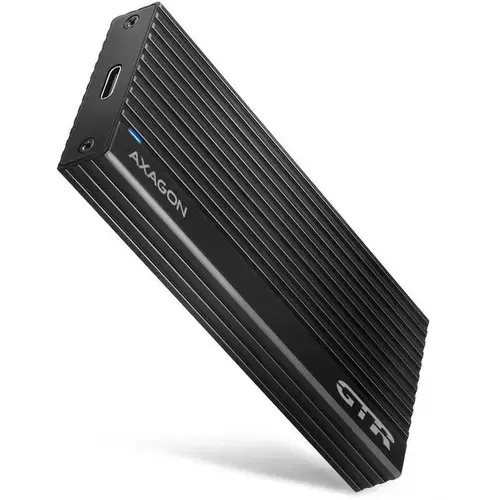 Rack AXAGON EEM2-GTR, M.2 NVMe SSD, USB 3.2 Gen 2 Type-C (Negru)