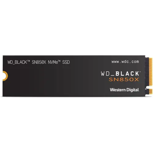 SSD Western Digital Black SN850X 2TB PCI Express 4.0 x4 M.2 2280