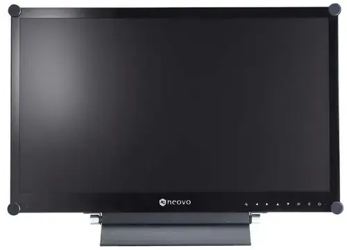Monitor TN LED AG Neovo 21.5inch X-22E, Full HD (1920 x 1080), VGA, DVI, HDMI, DisplayPort, Boxe (Negru)