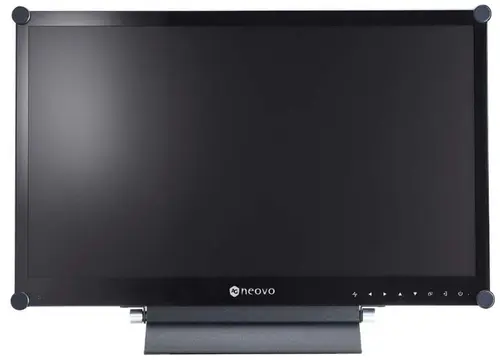 Monitor TN LED AG Neovo 21.5inch X-22E, Full HD (1920 x 1080), VGA, DVI, HDMI, DisplayPort, Boxe (Negru)