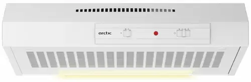 Hota Arctic AH611, 125 W, Putere de absorbtie 295 m3/h, 1 motor, 3 trepte (Alb)