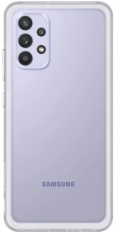 Protectie Spate Samsung Clear Cover EF-QA325TTEGWW pentru Samsung Galaxy A32 (Transparent)