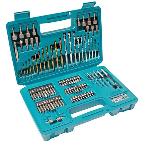 Set 102 accesorii burghie si capete de insurubat, Makita, B-68432