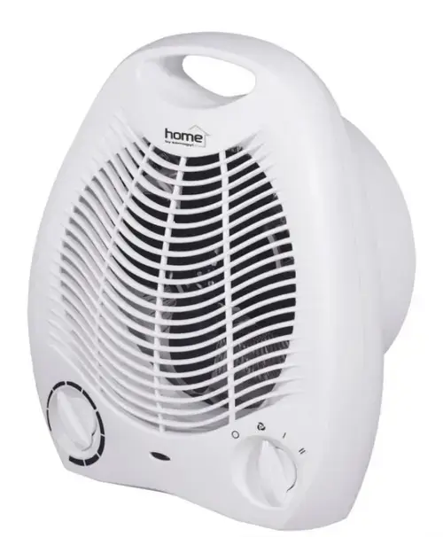 Aeroterma Home FK 1, Termostat, Oprire automata la rasturnare (Alb)