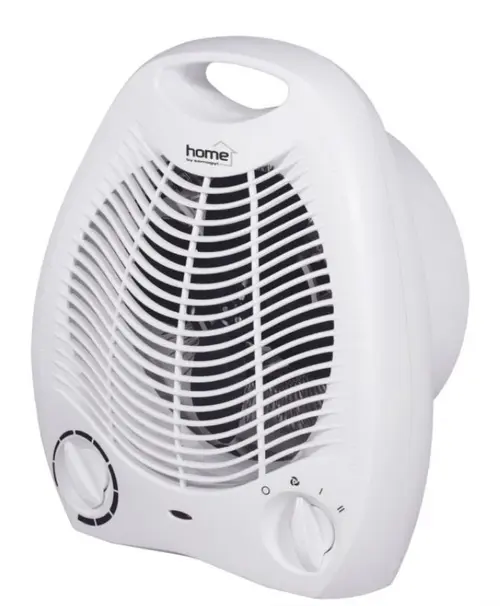 Aeroterma Home FK 1, Termostat, Oprire automata la rasturnare (Alb)