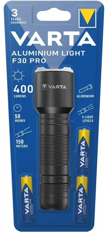 Lanterna LED Varta Light F30 PRO (Negru)