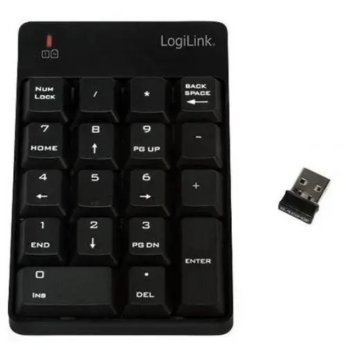 Tastatura numerica wireless Logilink ID0120 (Negru)