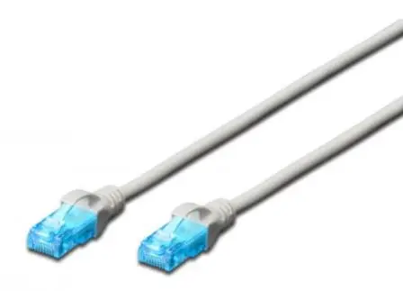Cablu UTP Digitus DK-1512-010/WH, CAT 5e, UTP, 1 m (Alb)