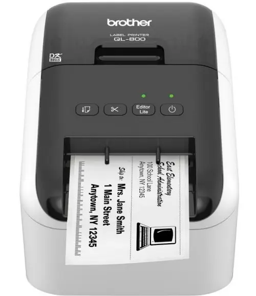 Sistem de etichetare Brother QL800, 300DPI, Auto-cutter