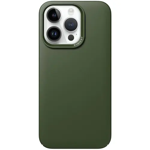 Husa Nudient Thin compatibila cu iPhone 14 Pro, Verde