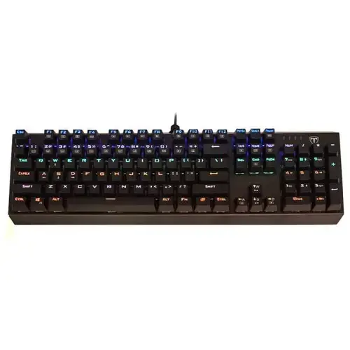 Tastatura Gaming Mecanica T-Dagger Pavones, iluminare LED Rainbow, USB, Negru