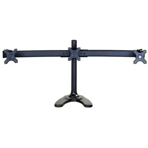 Suport de birou NewStar pentru 3 x Monitoare, diagonala 10 - 27 inch, Negru