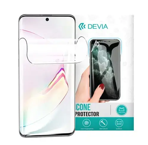 Folie Silicon Antibacterian Devia Pentru Motorola Edge 30 Neo (Transparent)