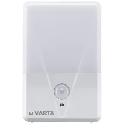 Lampa LED de veghe Varta, cu senzor de miscare, 17 lm, lumina calda, baterii incluse 3xAAA
