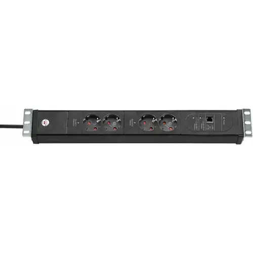 Priza multipla tip PDU 4P 3M pentru rack 19inch LAN/IP
