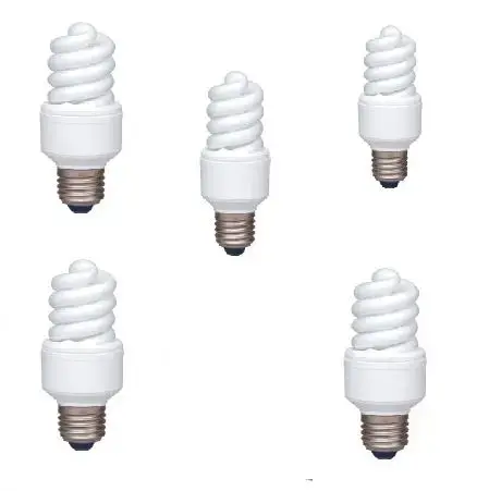 Set 5 becuri economice Panasonic EFD13E282V-5, putere lampa 13W, echivalent pentru incandescenta 60W