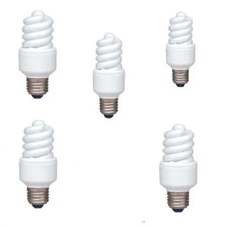 Set 5 becuri economice Panasonic EFD13E282V-5, putere lampa 13W, echivalent pentru incandescenta 60W