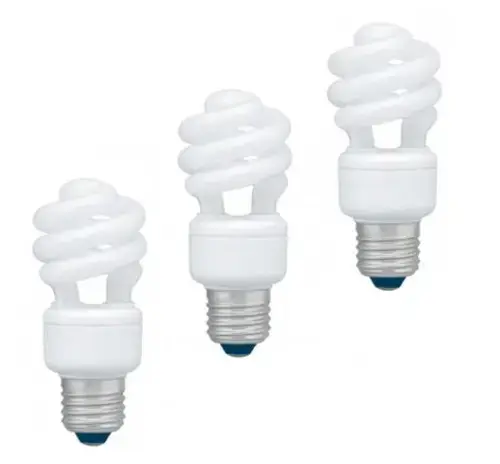 Set 3 becuri economice Panasonic EFD11E27HD3E-3, putere lampa 11W, echivalent pentru incandescenta 55W