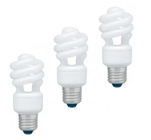 Set 3 becuri economice Panasonic EFD11E27HD3E-3, putere lampa 11W, echivalent pentru incandescenta 55W