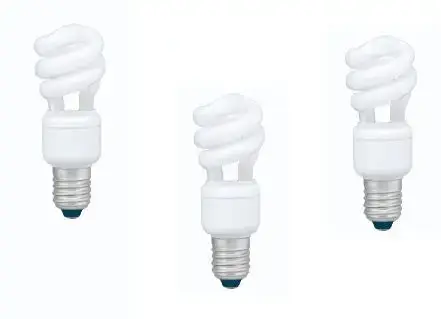 Set 3 becuri economice Panasonic EFD8E27HD3E-3, putere lampa 8W, echivalent pentru incandescenta 45W