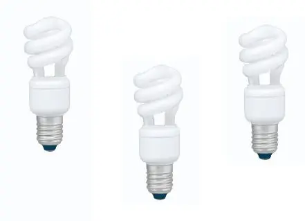 Set 3 becuri economice Panasonic EFD8E27HD3E-3, putere lampa 8W, echivalent pentru incandescenta 45W