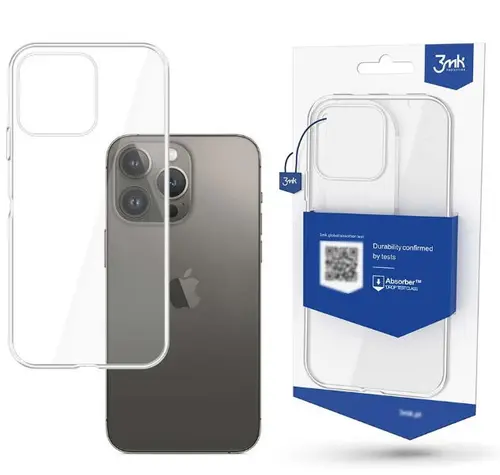 Protectie Spate 3MK Clear pentru Apple iPhone 14 Plus (Transparent)