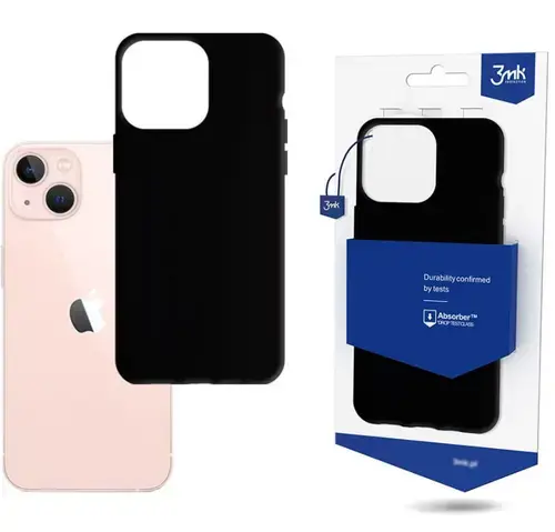 Protectie Spate 3MK Matt pentru Apple iPhone 14 (Negru)