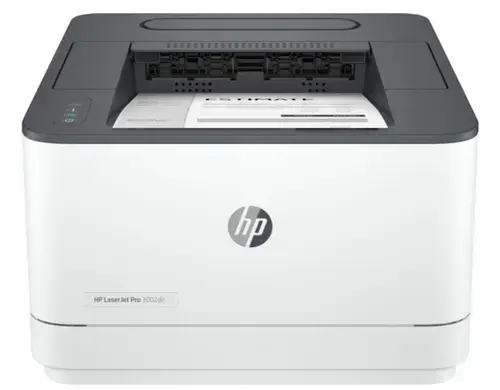 Imprimanta Monocrom HP Laserjet Pro 3002dn, A4, Duplex, Retea (Alb)