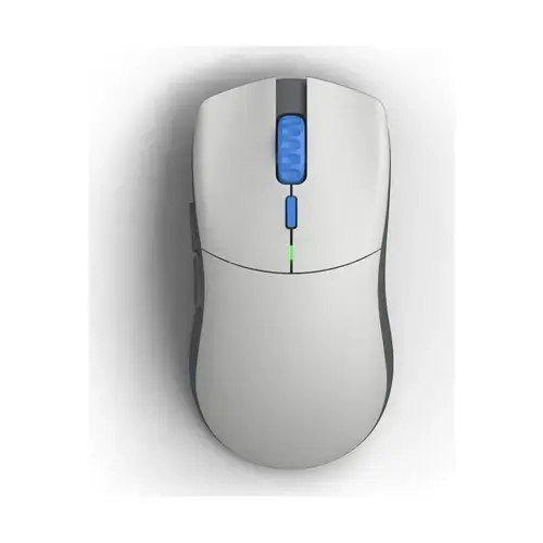 Mouse Gaming Glorious PC Gaming Race Series One PRO Wireless, USB, 19000 dpi (Gri/Albastru)