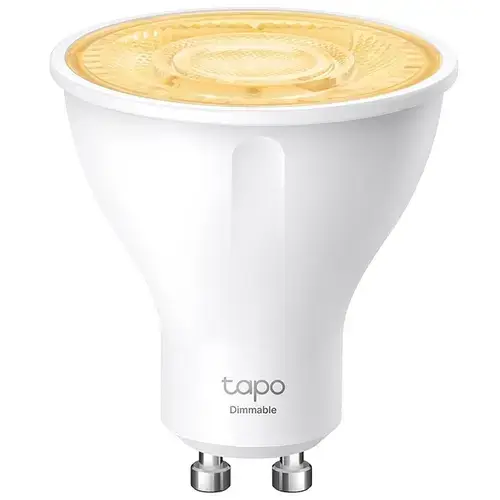 Bec LED inteligent TP-Link Tapo L610, Wi-Fi, GU10, 2.9W, 350 lm, temperatura lumina 2700K, compatibil Amazon Alexa/Google Assistant
