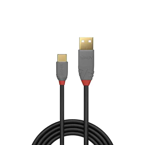 Cablu de date Lindy LY-36886, 1m, USB 2.0 Type A - USB-C